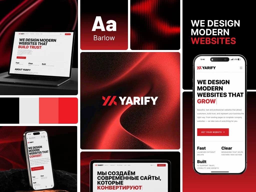 Branding That Stands Out — Branding and visual identity — We create complete brand identities that make your business look professional and trustworthy. From logo design to brand guidelines, we deliver everything you need for a consistent visual presence.